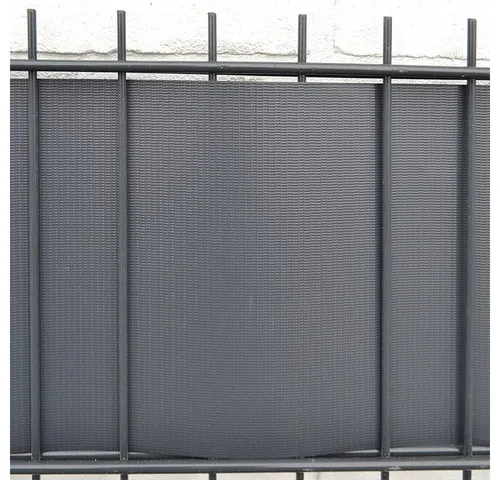 HOME DELUXE Sichtschutzstreifen ZAUNFOLIE PVC SICHTSCHUTZ MATA, witterungsbeständig und individuell kürzbar