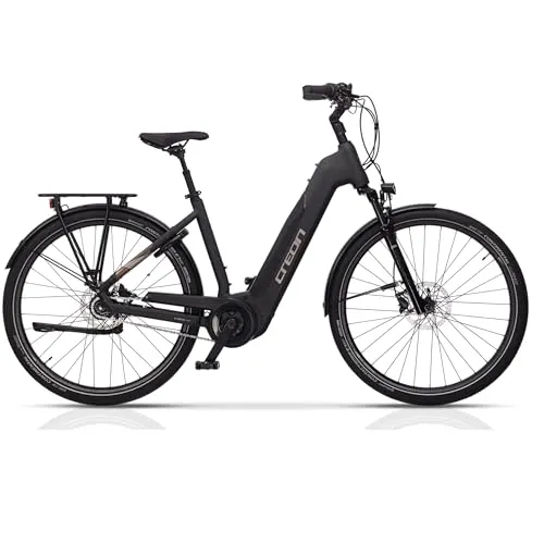 Airtracks 28 Zoll Damen E-Bike LS City Fahrrad Motive TF 1.7 Trekking Bike Bosch Active Plus LINE Gen3 400 Wh 7s Shimano Nexus