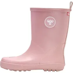 Hummel RUBBER BOOT JR. - DEAUVILLE MAUVE - 37 - Gummistiefel für Kinder, wasserdicht und ideal für nasse Abenteuer. Mit rutschfester Sohle für besseren Halt und praktischer Zuglasche zum einfachen Anziehen.