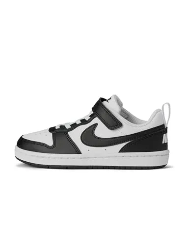 Nike Court Borough Low Recraft Kinder - weiß - Stylischer und robuster Sneaker für aktive Kinder. Gepolstertes Obermaterial und flexible Außensohle bieten Komfort und sicheren Halt. Ideal für Schule, Freizeit und Sport. Nachhaltiges Design vereint Funktionalität und modernes Style.