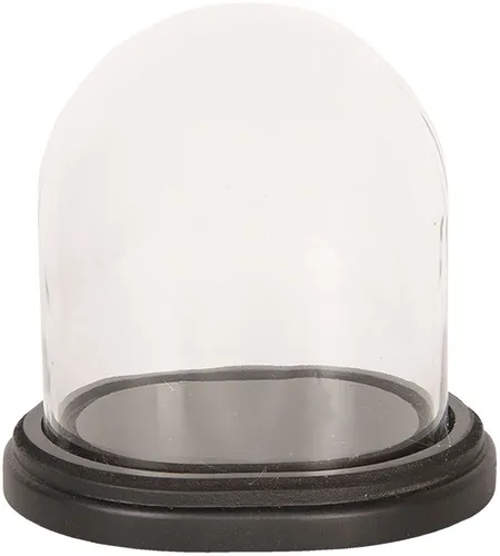 Clayre & Eef Glasglocke 17x14x18 cm - 6GL2488 in braun von Clayre & Eef