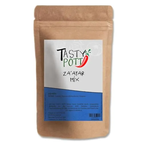 Tasty Pott Za´atar Mix | Gewürze | Gewürzmischung | Orientalische Küche | Mit Sesam | Würzig kochen | Kräuter | 30g Beutel