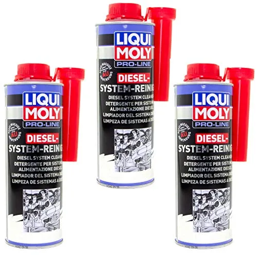 Diesel System Injektor Reiniger Pro Line LIQUI MOLY 5156 3x 500 ml