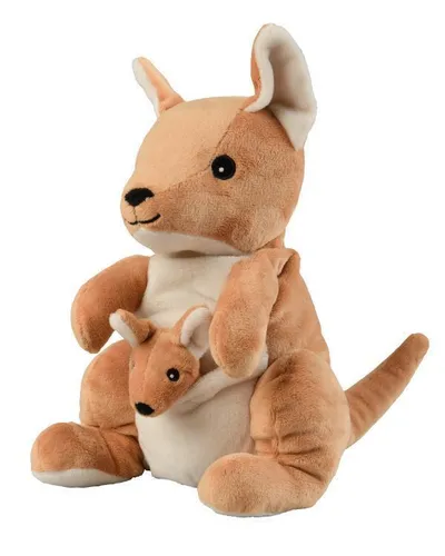 Warmies Känguru Wärmestofftier - Wärmestofftier: Das kuschelige Känguru spendet wohltuende Wärme und ist ideal zum Entspannen und Wohlfühlen.