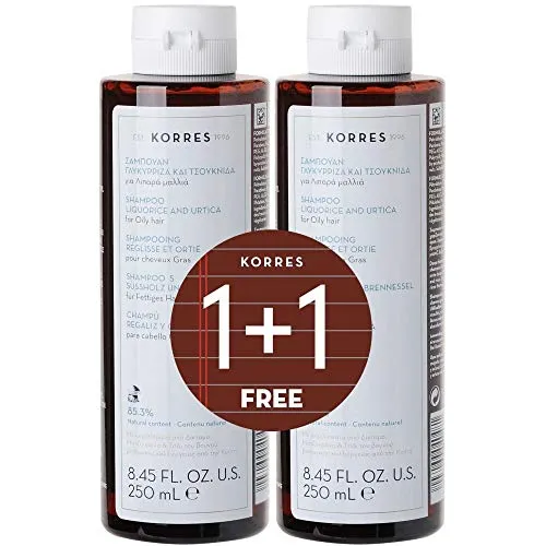 Korres Natural Products Liquorice & Urtica Shampoo Set 1+1 von KORRES