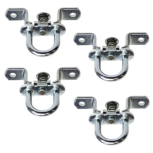 4X Drehverschluss für Öse Pkw Anhänger Plane Planenverschluss verzinkt