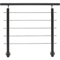 Treba Geländer-Set AB9 Seitliche Montage 150 cm Aluminium Anthrazit
