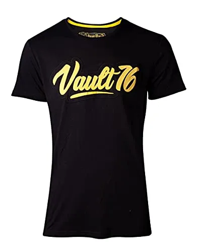 Fallout 76 - Vault 76 Männer T-Shirt schwarz XL 100% Baumwolle Bethesda, Fan-Merch, Gaming