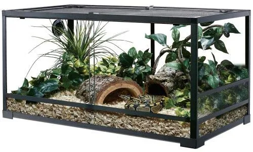 REPTI ZOO Glas-Terrarium 90x45x45 cm, zerlegbar von REPTI ZOO