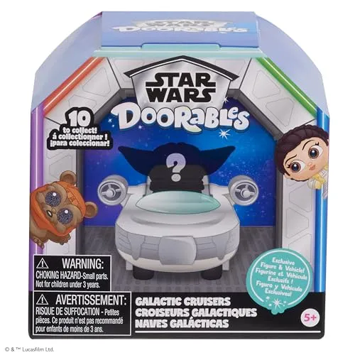Star Wars™ Doorables Galactic Cruisers, Sammelfiguren und Fahrzeuge, offiziell Lizenziertes Star Wars Spielzeug ab 5 Jahren von Just Play