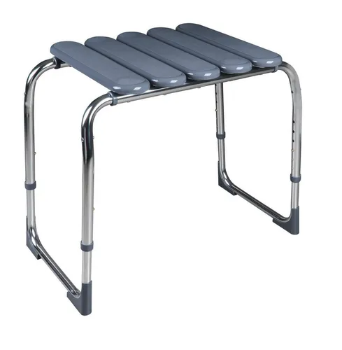 Ridder Duschklappsitz Pro zementgrau