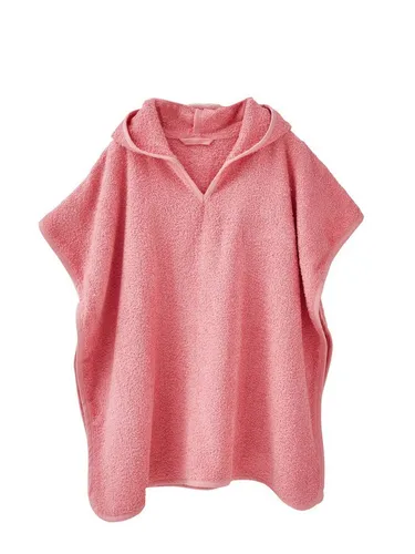 vertbaudet Badeponcho Kinder Bade-Poncho, Einhorn-Kostüm, Frottee