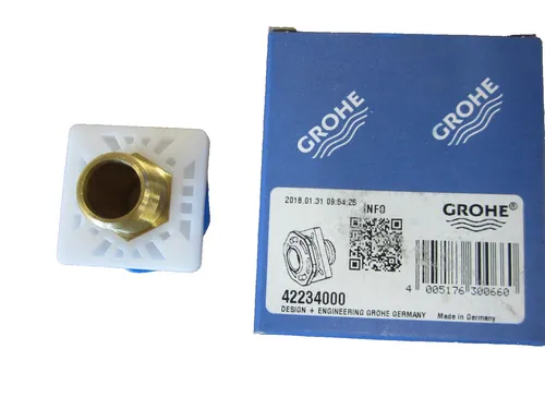 GROHE Adapterplatte Wasseranschluss 1/2 Zoll für WC-Spülkasten - 42234000