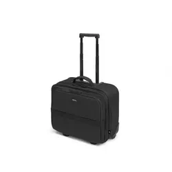 Dicota Business-Trolley Eco Multi Roller Scale - 15,6 Zoll Laptopfach, umweltfreundlich aus 14 recycelten PET-Flaschen, ideal für Geschäftsreisen und Handgepäck