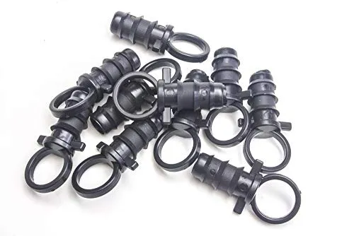 Schlauch Verbinder für 16mm Bewässerung Systeme Tropfschlauch und Perlschlauch (Endstopfen)