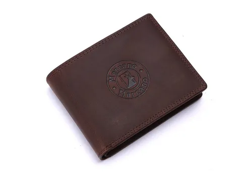 Mercano Geldbörse für Herren aus Vintage-Leder mit RFID-Schutz - Elegante Geldbörse aus echtem Vintage-Leder, inkl. Geschenkbox. Mit RFID-Schutz für maximale Sicherheit und individuelle Patina für ein einzigartiges Tragegefühl.