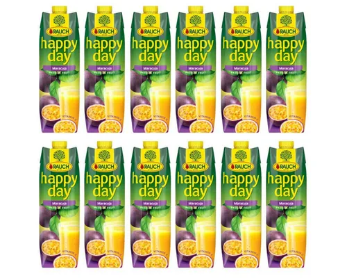 Rauch Happy Day Maracujafruchtsaftkonzentrat 1000ml 12er Pack