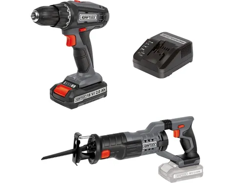 KRAFTIXX® Akku-Schraubendreher KX-AS 18 Li Kit – Kompakter Allrounder für Zuhause