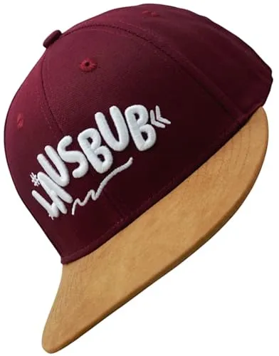 Bexxwell Snapback Cap Lausbub für Kinder - Snapback Cap für Kinder von 2 bis 7 Jahren, bietet optimale Passform und UV-Schutz, erhältlich in verschiedenen Farben und Designs mit hochwertiger 3D-Stickerei.