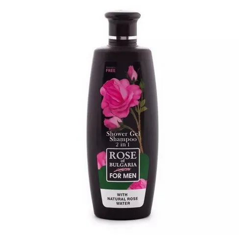 Biofresh Cosmetics Duschgel Rose of Bulgaria for Men 2in1 Shower Gel & Shampoo 330 ml