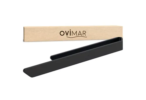 ovimar Handtuchstange Svenskoya – Elegante Aluminium-Lösung in Schwarz - Moderne Handtuchstange zur einfachen Anbringung, ideal für ein stilvolles Badezimmer. Setze Akzente mit hochwertigem Design und genieße den praktischen Nutzen in deinem Alltag.