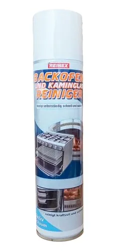 BACKOFEN & KAMINGLASREINIGER 400ml Backofenreiniger Backofenspray Reinigung Kaminscheibenreiniger Ofenglas Kaminglas Reiniger 50