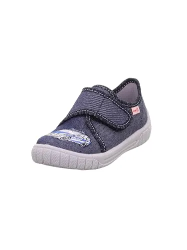 Superfit Bill 1-800278 Hausschuhe, BLAU/GRAU 8080, 38 EU in blau von Superfit