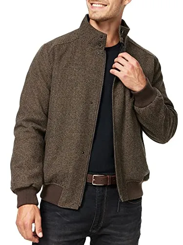 Indicode Winterjacke Bob schwarz XL - Funktionsjacke mit Stehkragen, aus 50% Wolle und 50% Polyester, ideal für kalte Tage und casual Looks.