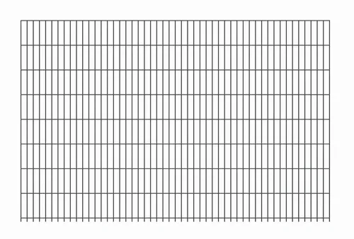 Alberts Doppelstab-Gittermatte, verzinkt, anthrazit RAL 7016 2500 mm - Gartenzäune aus langlebiger Doppelstab-Gittermatte mit Rostschutz und ansprechender Kunststoffbeschichtung in anthrazit (RAL 7016). Ideal für langlebige Sicherheit im Außenbereich.