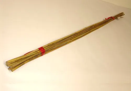Tonkin Bambusstock Bambustab Bambus Holzstab Pflanzstütze Rankstab Rankhilfe Stab Pflanzstab 120 cm, 4x10 Stk.