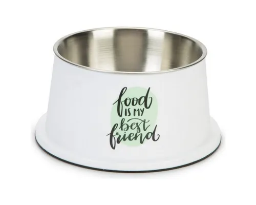 Beeztees Futternapf Hundenapf Best Friend weiß