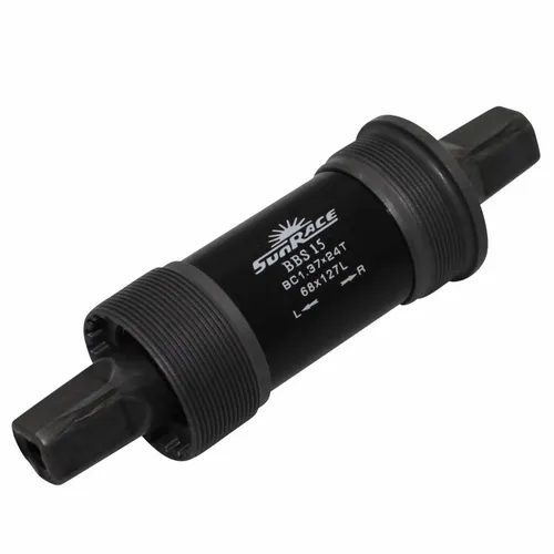 Sunrace Tretlagergehäuse quadratisch BBS 127mm (68mm Gehäuse) Stahl-Lager mit