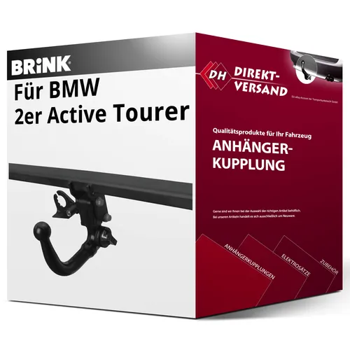BRINK Abnehmbare Anhängekupplung für BMW X1 11.2014-06.2022