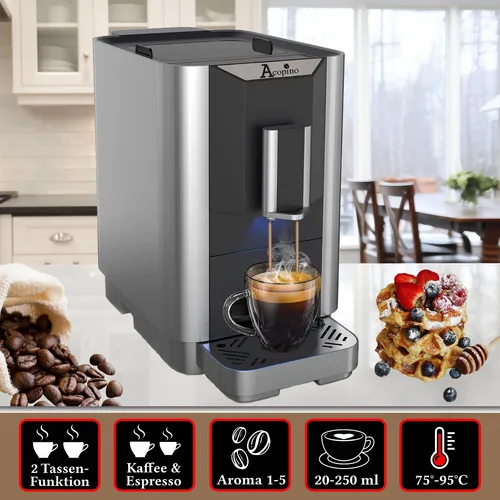 Kaffeevollautomaten bis 300 Euro von Acopino