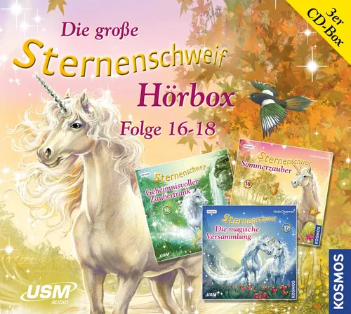 Linda Chapman | Die große Sternenschweif Hörbox Folge 16-18 | Audio-CD | Deutsch