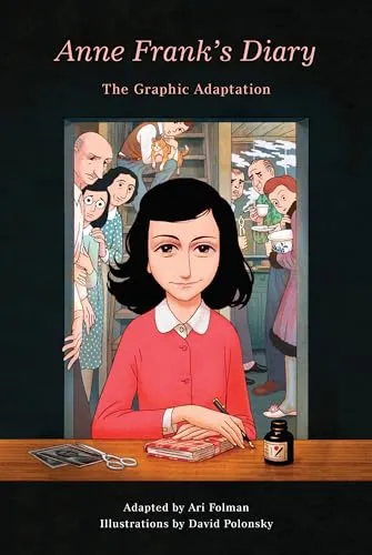 Anne Frank's Diary: The Graphic Adaptation - Hardback - Graphic Novel, 160 Seiten, vermittelt die bewegende Geschichte von Anne Frank in ansprechender visueller Form.