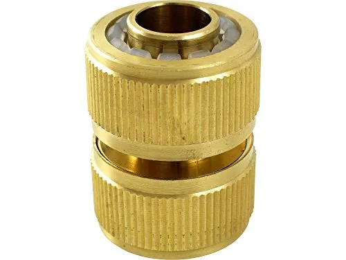 EXTOL PREMIUM Schlauchverbinder, 3/4“, Messing