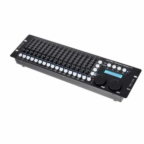 Eurolite DMX Move Control 512 - 32-Kanal DMX Controller, 19 Zoll-Bauform mit integriertem Effektgenerator für beeindruckende Lichtbewegungen