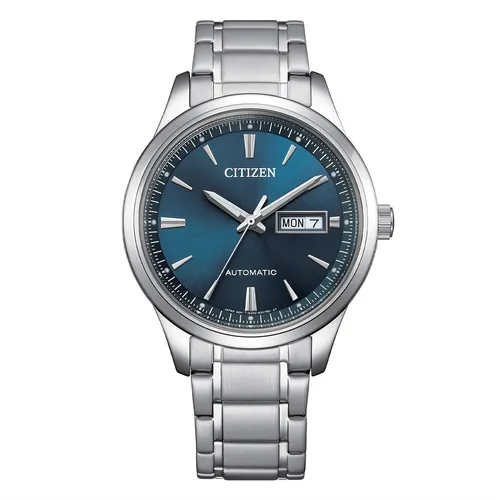 CITIZEN Armbanduhr Herr NY4058-79L - Elegante Armbanduhr für Herren mit hochpräzisem Automatik-Uhrwerk und 40 Stunden Gangreserve. Robustes Edelstahlgehäuse und spritzwassergeschützt, ideal für den täglichen Gebrauch.