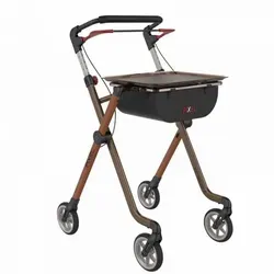 Rehasense Pixel Wohnraumrollator Indoor Rollator Toffee-Braun