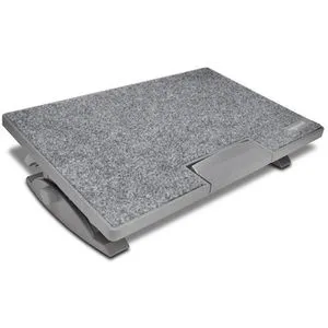 Kensington Fußstütze SoleMate Pro Elite K50345EU - Systemzubehör mit SmartFit-System, 6-fach höhenverstellbar und winkelverstellbar für ergonomische Entspannung am Arbeitsplatz.