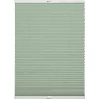 SCHÖNER WOHNEN-Kollektion Plissee Milla, blickdicht - Rollos in modernem Grün, blickdicht und ideal für private Räume. Einfache Montage durch verschraubte Befestigung, perfekt für Fensteranpassungen.