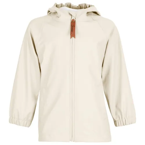 Sterntaler Kid's Regenjacke Ungefüttert Uni - Gr 86 Weiß - Wasserdichte und winddichte Regenjacke für Jungen in Größe 86. Ideal für Freizeitaktivitäten, mit praktischer Kapuze und hochwertigem, PU-beschichtetem Polyester.