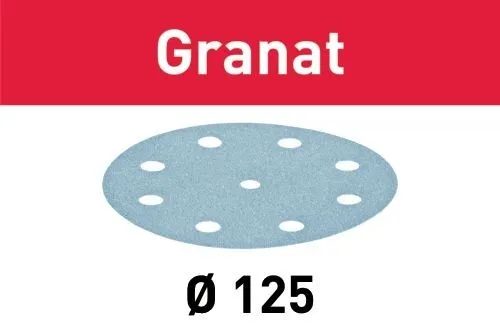FESTOOL Schleifmittel Granat D125 P220 GR/50