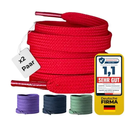Schnürsenkel Rot von LaceHype