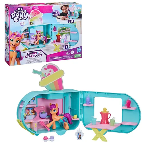 Box Gebrochen Mein Kleines Pony Smoothie Truck Mlp Sunny Starscout Mit LED F6339