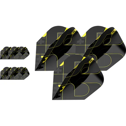 Target Dart Pro Ultra Bolide VOID Dart Flight Dartflights Nr.6 Flight Set NEU