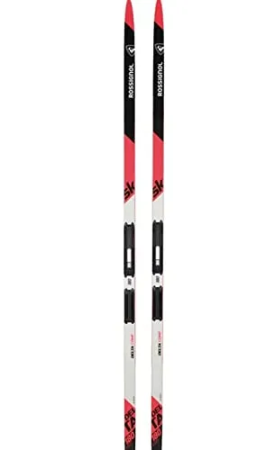 Rossignol Delta Comp Skating Langlaufski 2022/23 - 186cm (65-85 kg) - Ski für Sportler mit wettkampferprobter Leistung, ideal für erfahrene Langläufer, bietet natürlichen Flex und ein angenehmes Schneegefühl.
