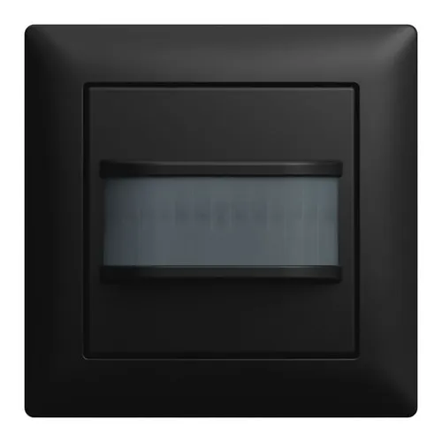 Busch-Jaeger 64762 UJ-915 Busch-Wächter® 180 flex, Komplettset mit Komfort-Sensor Selectlinse, Busch-balance SI, schwarz matt