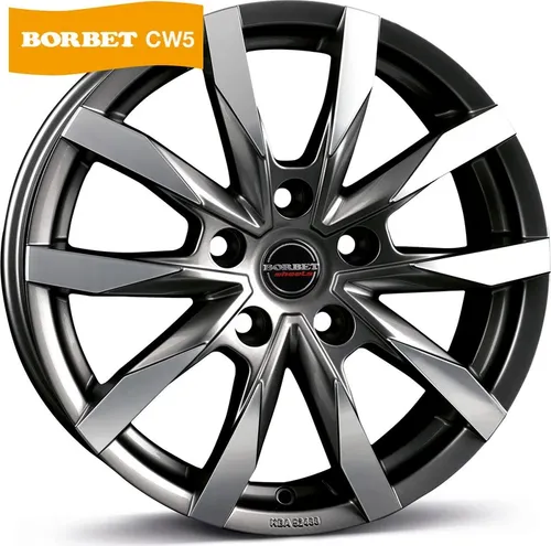 CW 5 7 5x18 5x130 ET53 MB78 1 Alufelgen von BORBET
